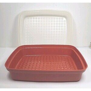 Vintage Marinade Container Paprika & Sheer Meat Marinator 1518-4 & 1519-4